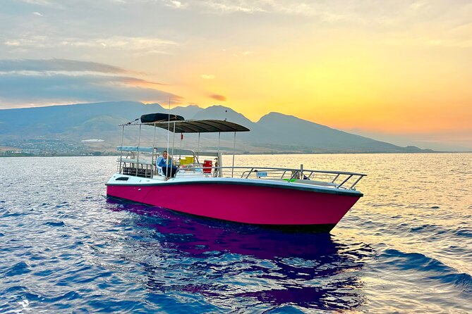2 hour Lahaina Sunrise Whale Watch - Comfort and whale-spotting: why the boat setup helps your odds