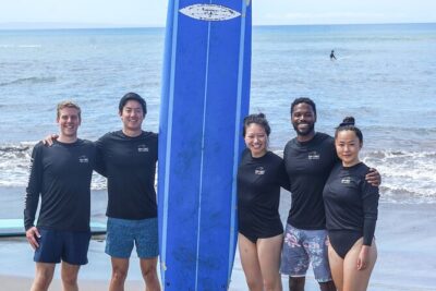2 Hour Private Group Surf Lesson in Lahaina Maui - In-Water Coaching: wave-pushing and real-time fixes