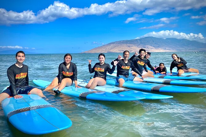 2-Hour Semi Private Hawaiian Surf Lesson with the best in Maui.. - Gear You Get: Show Up in a Swimsuit and Go Surf