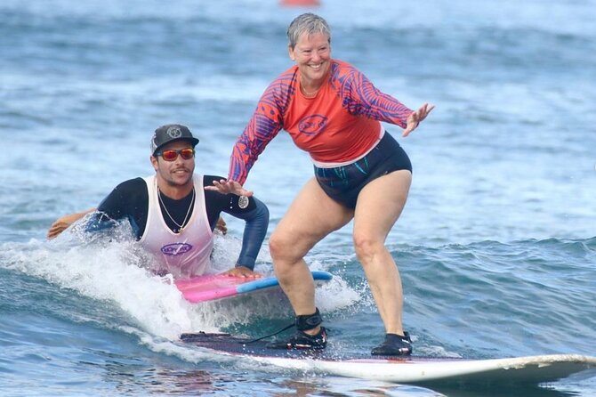2 Hours Private Surf Lessons - Finding the Olowalu/Waikapu Meeting Point and Getting Ready