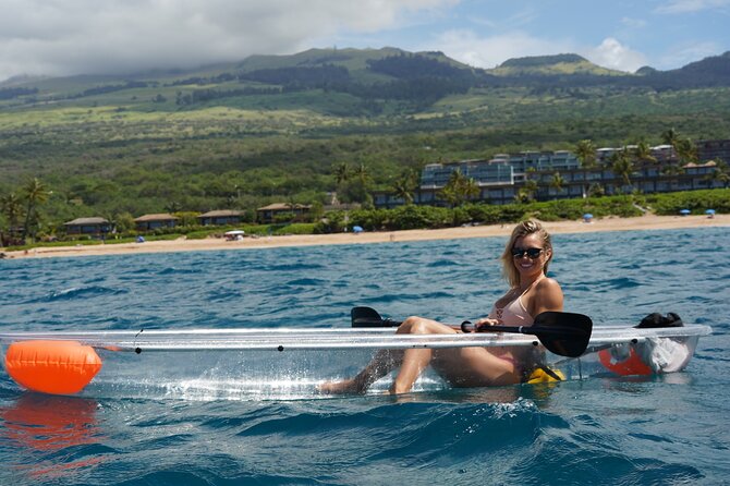 Clear Bottom Glassy Kayak Rental | MAUI | Safe and Stable Kayaks - Price and what you’re really paying for (beyond the kayak)