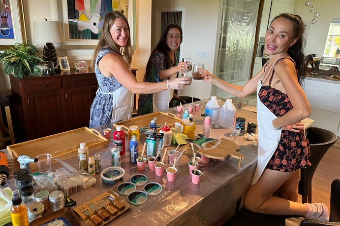 Epoxy Resin Art and Craft Coaster Set Experience - Who Should Book, and Who Should Skip This Resin Workshop