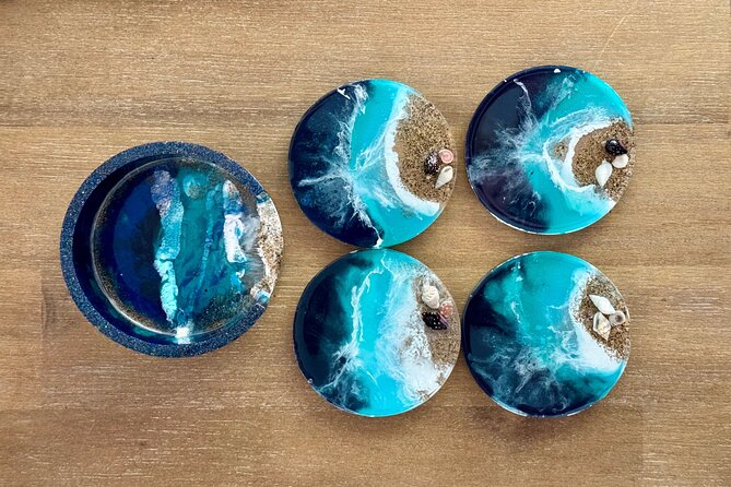 Epoxy Resin Art and Craft Coaster Set Experience - Should You Book This Epoxy Resin Coaster Set Class?