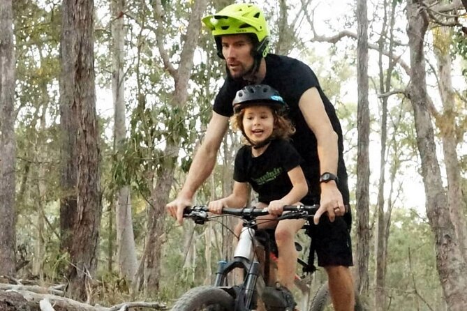 Fun Mountain Bike riding on trails in Maui Hawaii! - The skills area: practice features without the full commitment