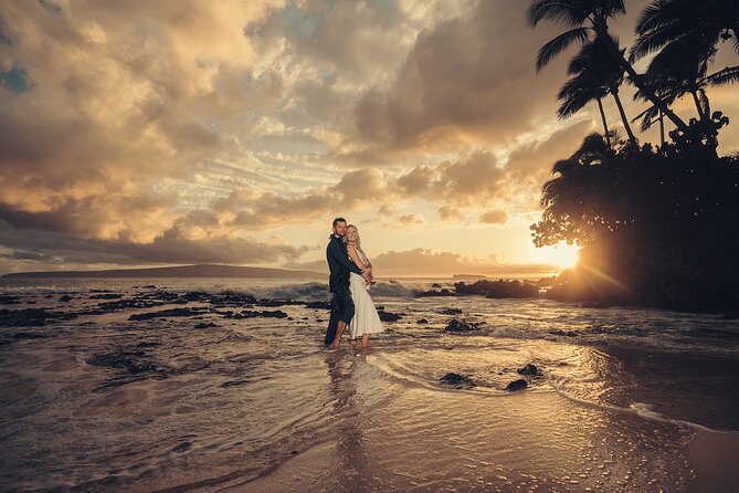 Get Married on Maui - The fresh floral arch: a small detail that reads big on camera