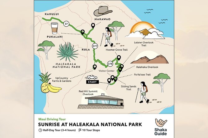 Haleakala Sunrise Self-Guided Audio Tour - Before you go: sunrise reservation, parking, and time budgeting