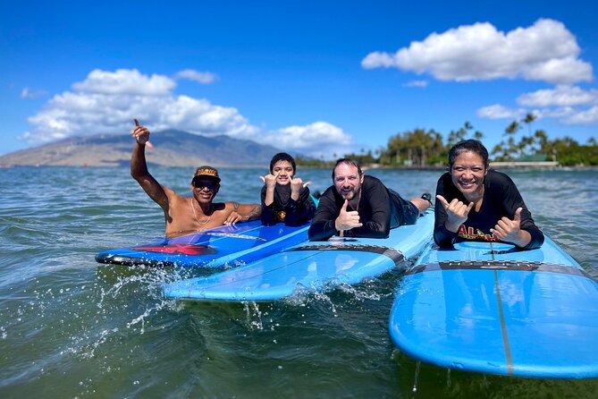 Hawaiian-owned and Operated Surf Lessons in Kihei, Maui - Into the water: what your first ride is really about