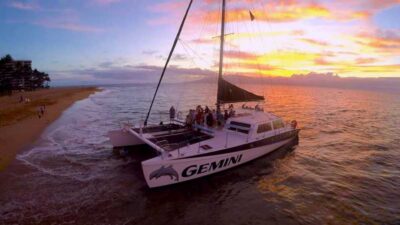 Maui: 2 Hour Sunset Dinner Sail with Open Bar and Appetizers - Tradewind sailing and the view plan: West Maui Mountains to Molokai and Lanai