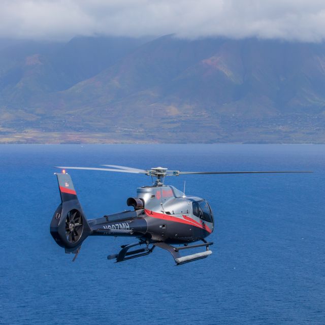 Maui: 3-Island Hawaiian Odyssey Helicopter Flight - From West Maui and Kapalua to Elephant Rock Over Open Water