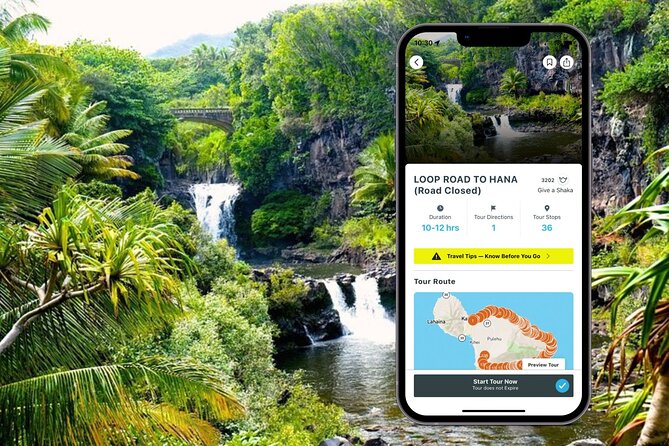 Maui "Loop" Road To Hana Audio Driving Tour - Key points before you hit play