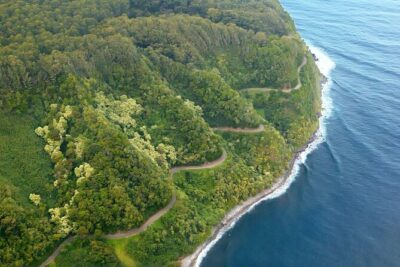 Maui part-way to Hana North Shore sightseeing & Photography Tour! - Ke‘anae Point taro farming and ocean crashing: the long stop that sets the mood