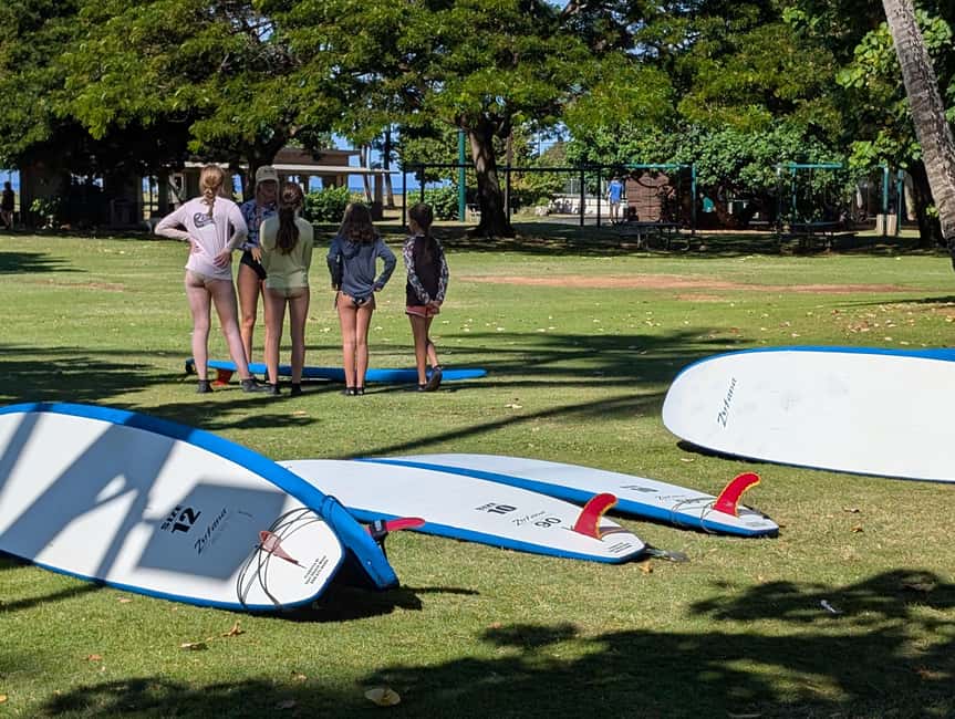Maui: Surfing Lesson for everyone ; pure fun! - In the Water: Protected Beginner Areas and Real Coaching