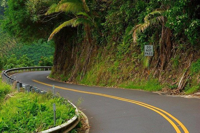 Maui Tour : Road to Hana Day Trip from Lahaina with Pick-up - Waikani Waterfalls: sit smart for the best bus-side angle