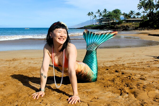 Mermaid and Merman Photoshoots on Maui - Chang’s Beach, Maui: The setting that makes it look magical