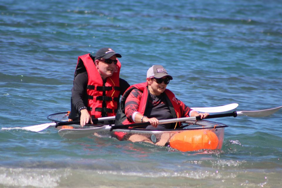 Olowalu: Guided Clear Kayak Tour - Unlimited - Snacks on a reef outing: fruit, baked goods, pineapple, and li hing mui