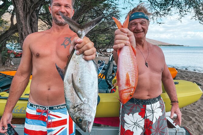 Pelagic Kayak Fishing Charter Lahaina - Your guide and gear: permits, pre-made rigs, and real experience