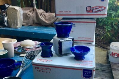 Pottery Class: Make your own mug or Bowl on Maui - The Three Wheel Steps: Centering, Opening, Pulling
