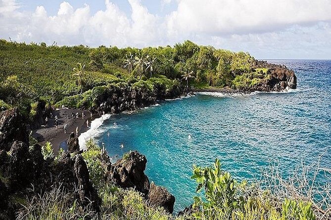 Private Road to Hana Rainforest & Waterfall Experience from Maui - Wai‘anapanapa State Park: black sand beach, lava tubes, and coastal trails