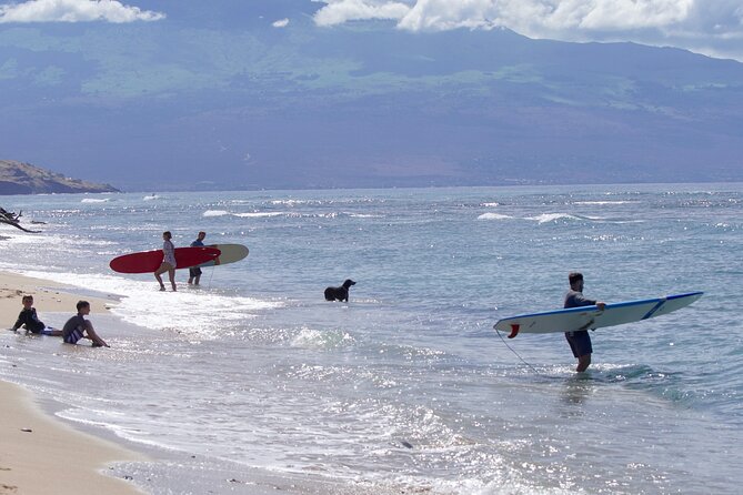 Private Surf Lesson for One Near Lahaina - When a Private Lesson Might Not Be the Best Choice