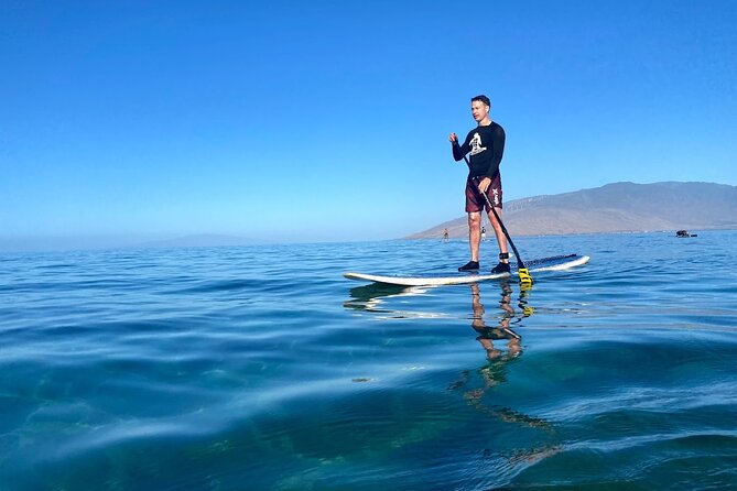 Semi Private Stand Up Paddle Boarding (SUP) Class at Kalama Beach in Kihei - Surf Club Maui Check-In: Gear Up Like a Pro