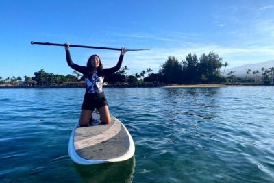 Semi Private Stand Up Paddle Boarding (SUP) Class at Kalama Beach in Kihei - The On-Land Part: Safety Rules and SUP Theory (Before You Wobble)