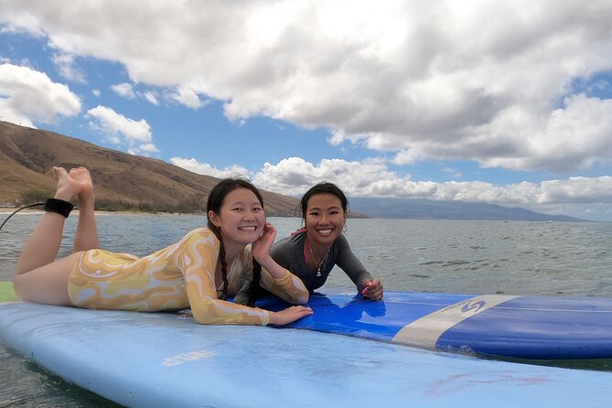 Semi Private Surf Lesson 4 Students 1 Instructor - Small Group Means Faster Learning (and Less Standing Around)