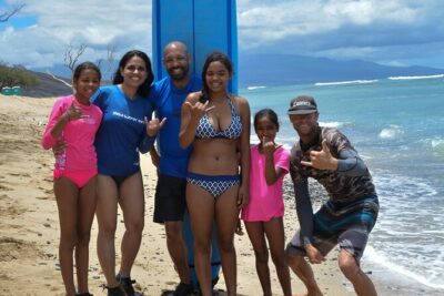 Semi Private Surf Lessons with Experienced Coaches - 90 minutes in the waves: how the 3:1 coaching really helps