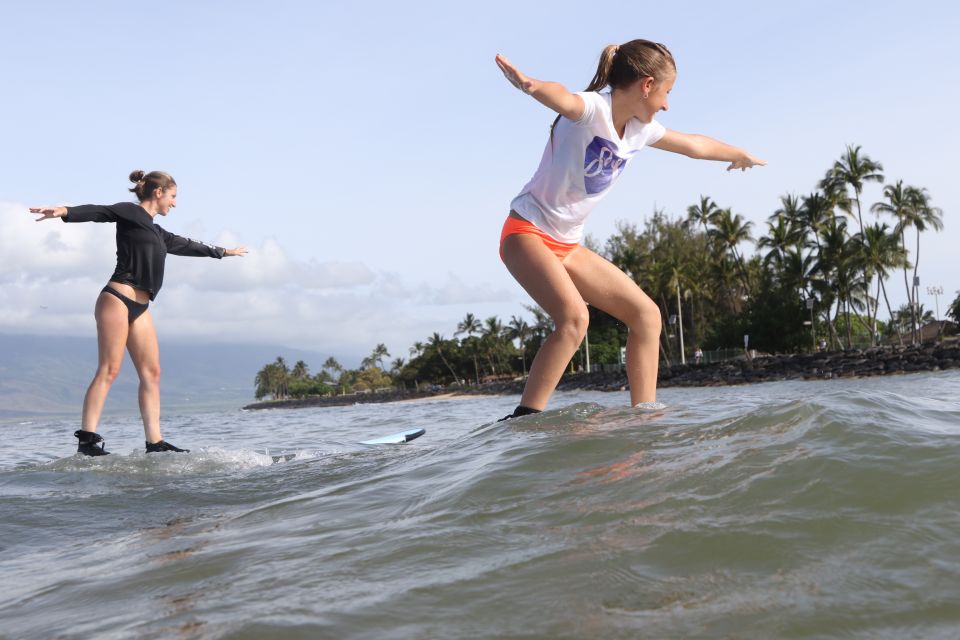 South Maui: Semi-Private Surf Lesson - The 2-Hour Flow: Land Basics, Then Real Wave Time