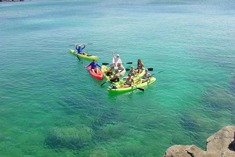 South Maui: Waterfall Tour w/ Kayak, Snorkel, and Hike - Snorkeling for Hawaiian Green Sea Turtles in clear water