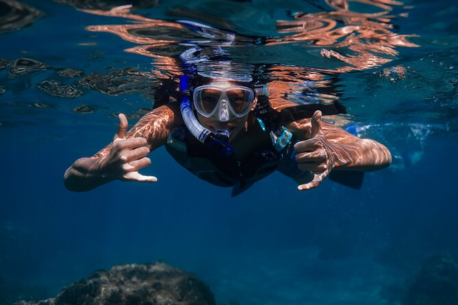 Sunset Glow Snorkel At Turtle Town With Photo & Video - Gear and Motion: Flashlights, Fit, and Holding Close in Low Light