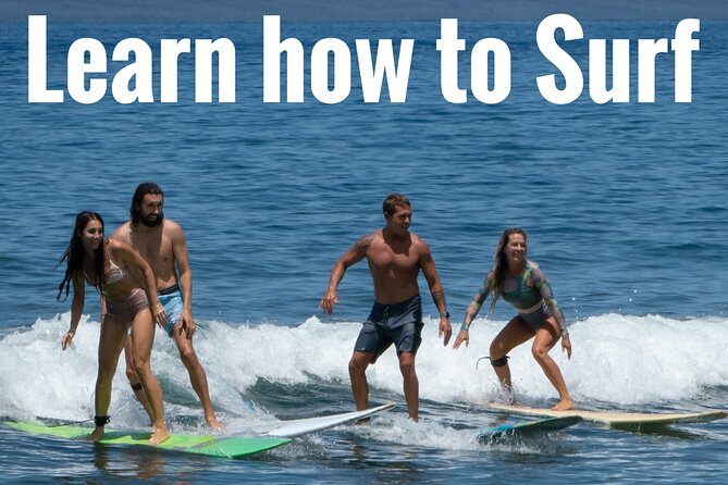 Surf Lesson on Maui - In the water with Ryan: getting coached wave by wave