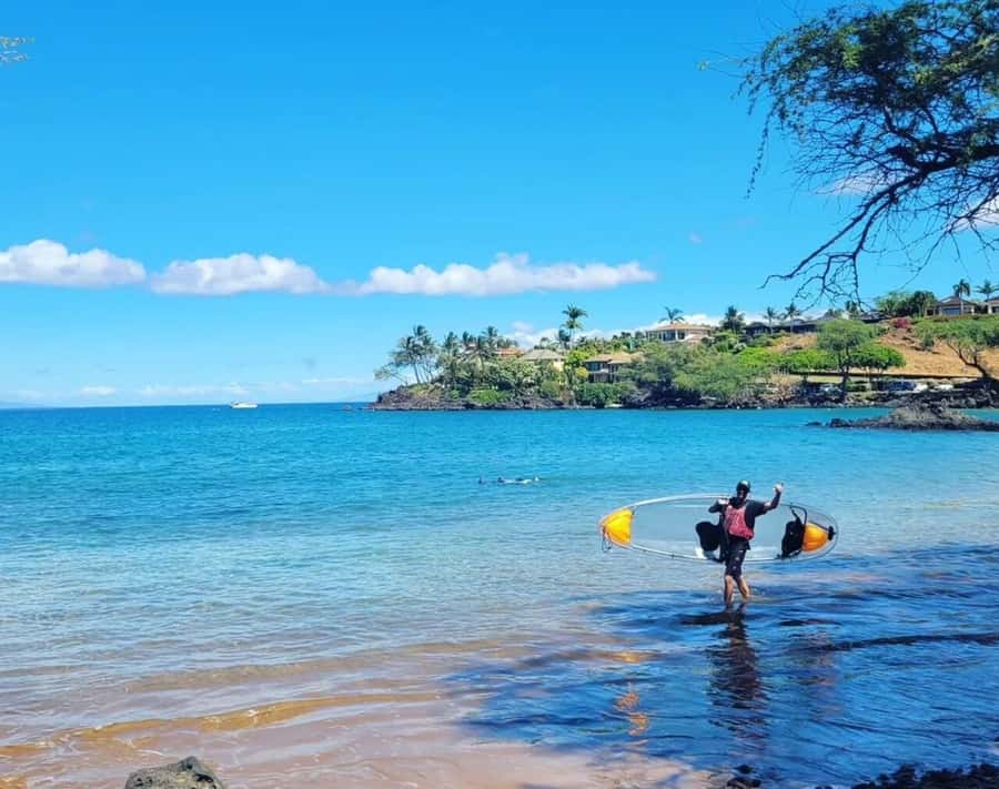 Turtle Town, Makena; Clear Bottom Kayak and Snorkel Tour - What’s included (and what you’ll still need to plan for)