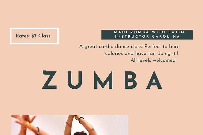 Zumba Classes in Kihei Maui - Private or Group (This class is high impact ) - High impact, but not all-or-nothing
